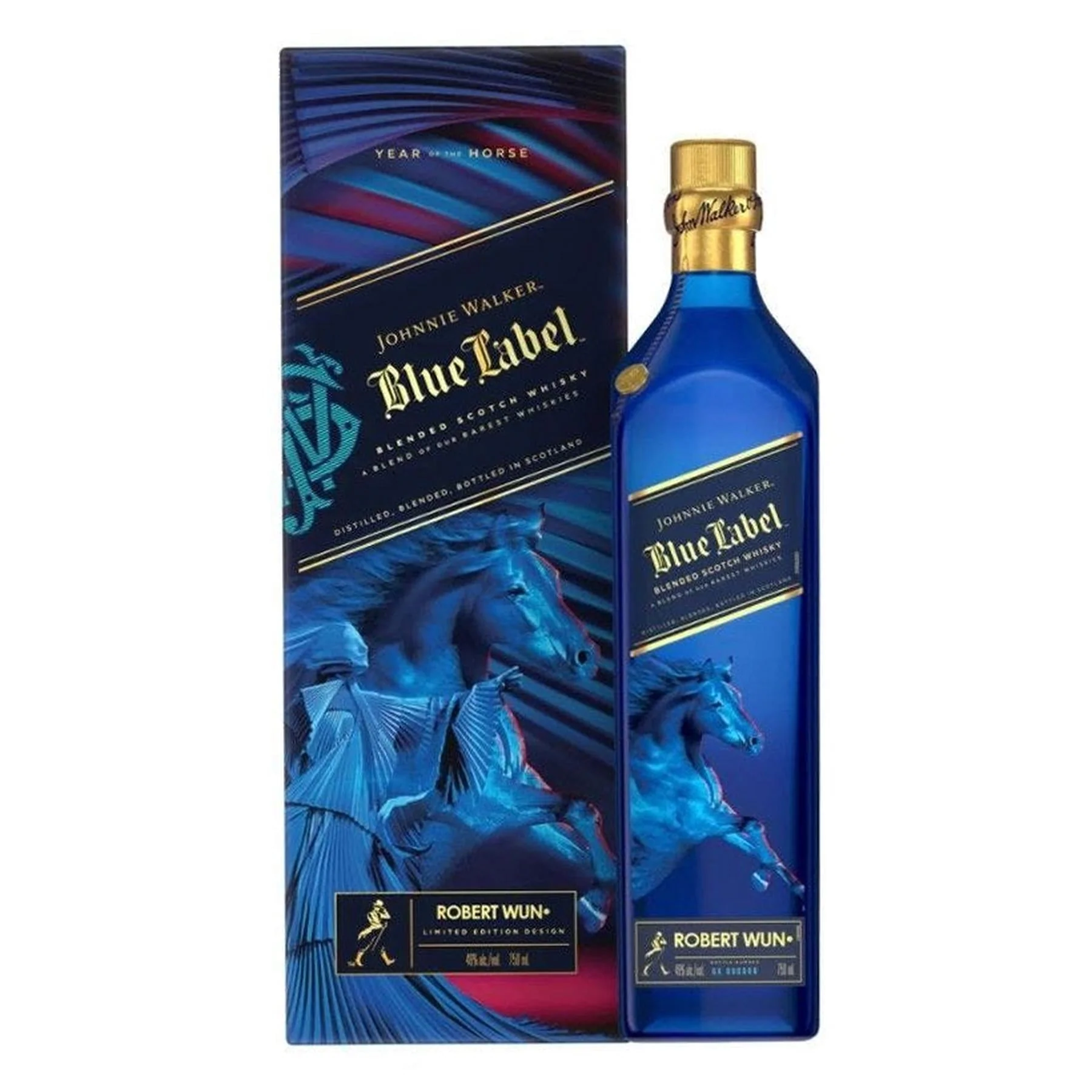 Johnnie Walker Blue Label Year Of The Horse Limited Edition Whisky