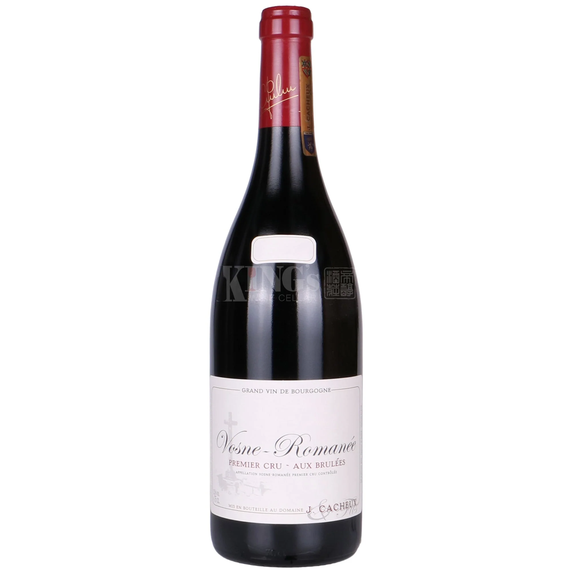 2018 Domaine Jacques Cacheux Vosne Romanee 1er Aux Brulees
