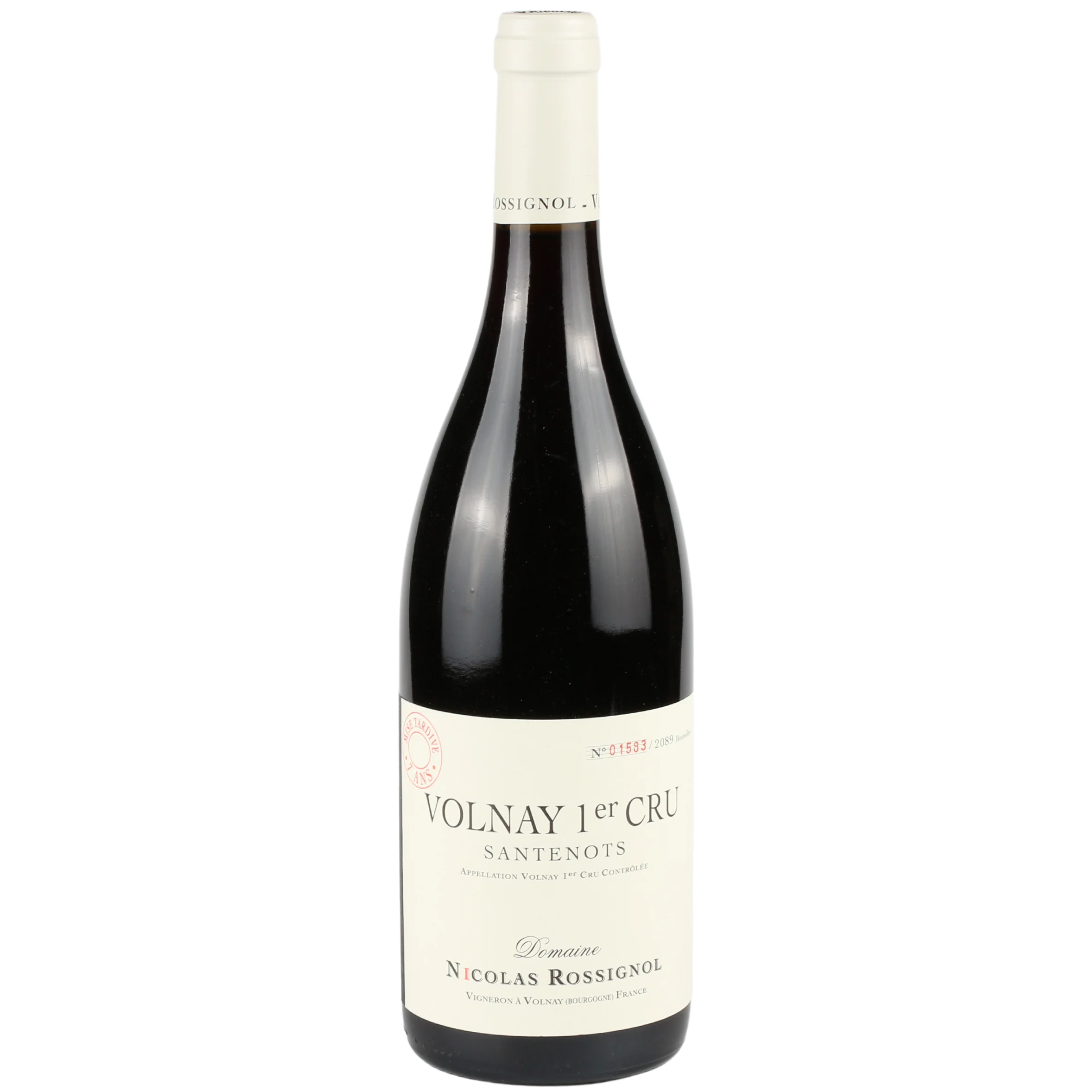 2014 Domaine Nicolas Rossignol Volnay 1er Cru Santenots