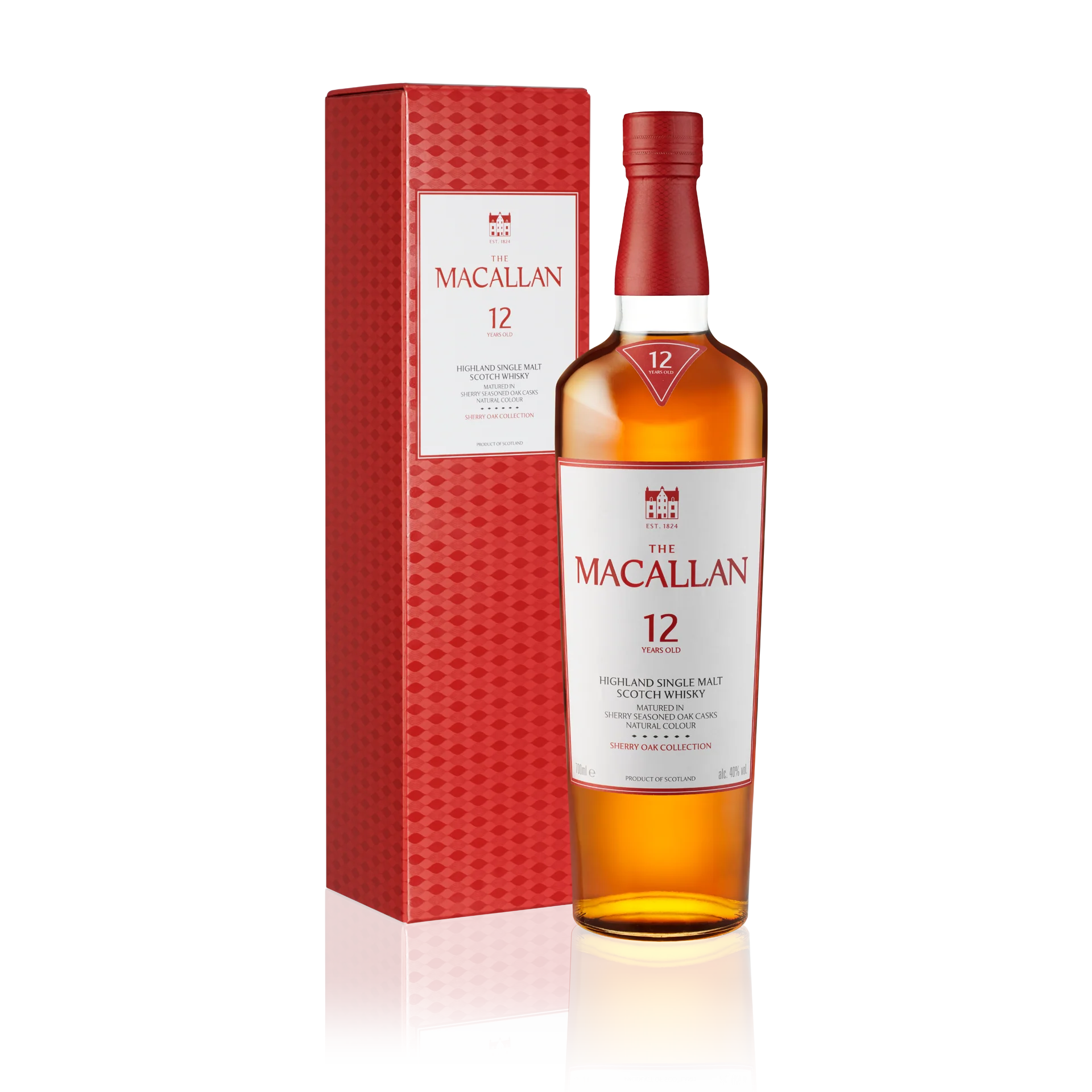 2025 Macallan 12 Years Single Malt Sherry Oak