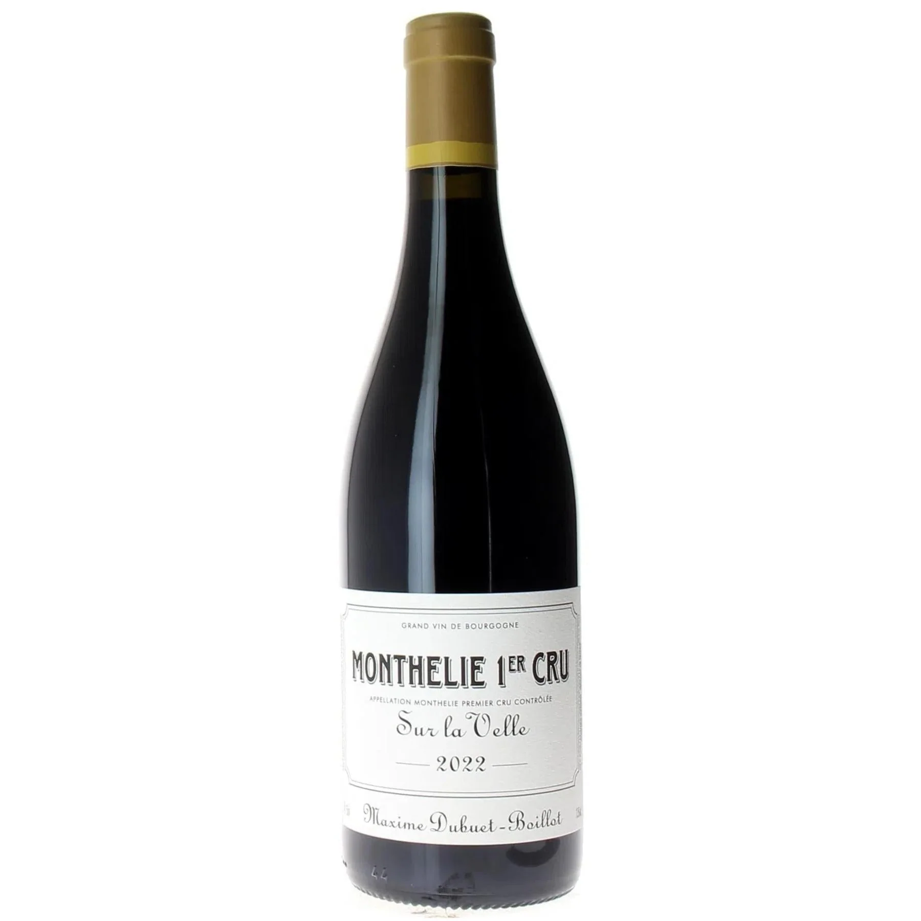 2022 Maxime Dubuet Boillot Monthelie 1er Cru Sur La Velle