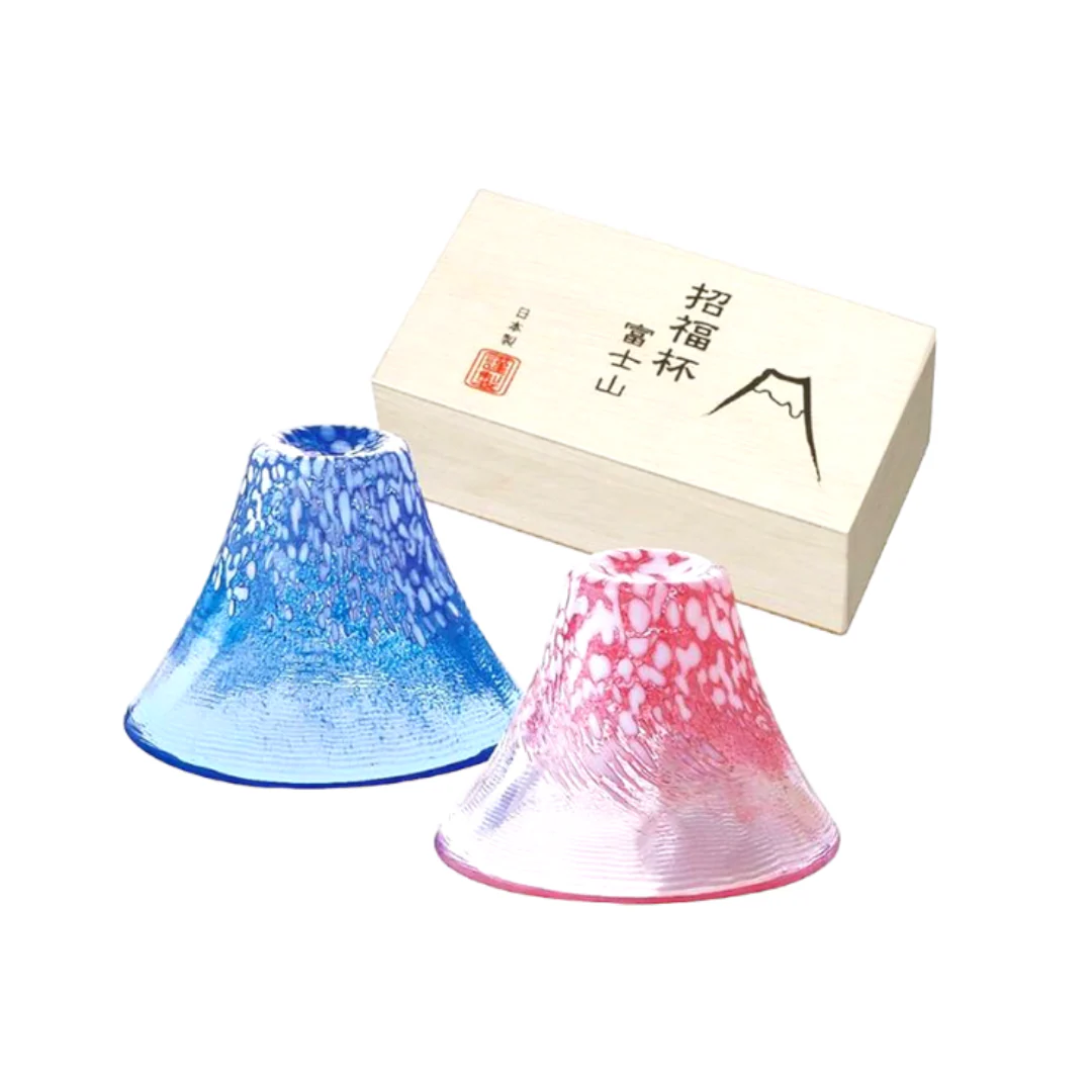 東洋佐佐木 招福杯櫻富士 酒杯禮盒套裝