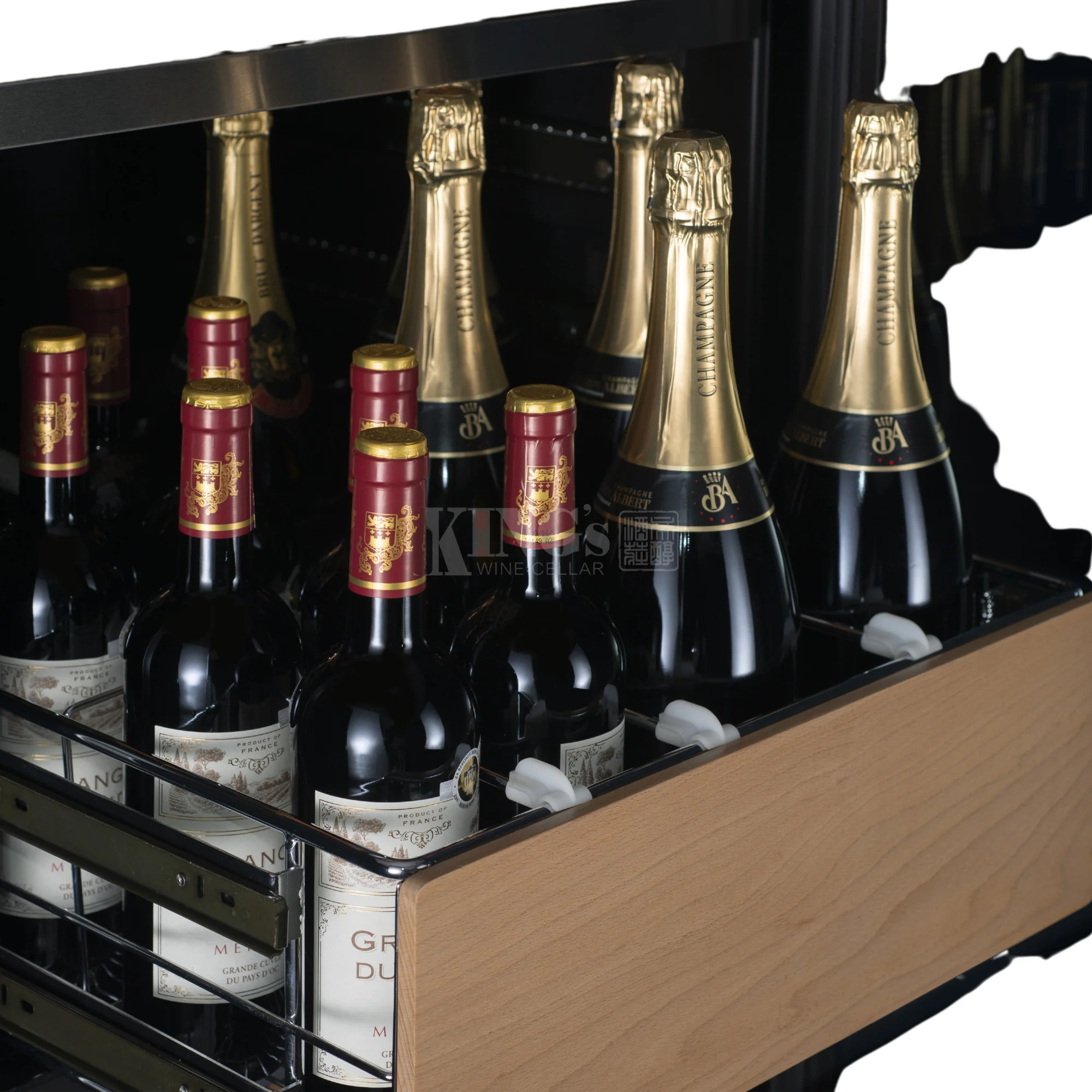 Vinvautz 140 Bottle Dual Zone Wine Cellar - Image 3